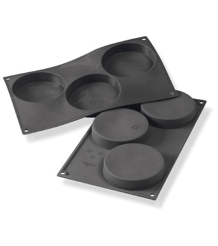 MOLDE SILIC. DISCO PARA BIZCOCHO (X3)