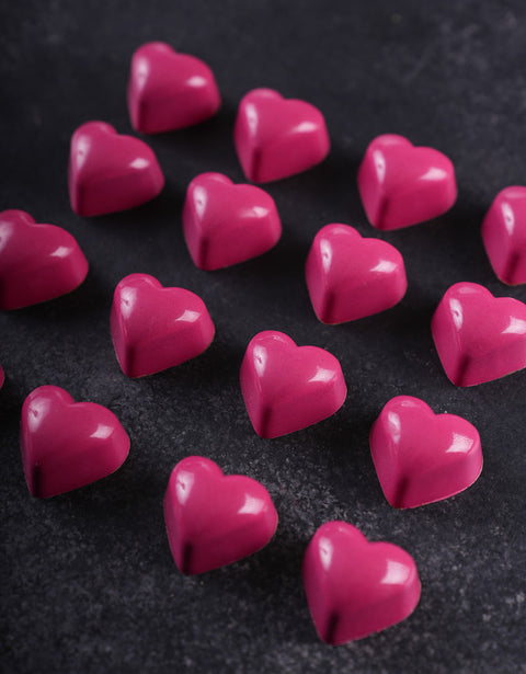 MOLDE ACRÍLICO CORAZONES