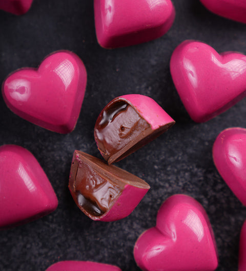 MOLDE ACRÍLICO CORAZONES