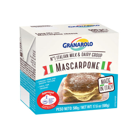Queso Mascarpone Granarolo 500g (El original para Tiramisu)