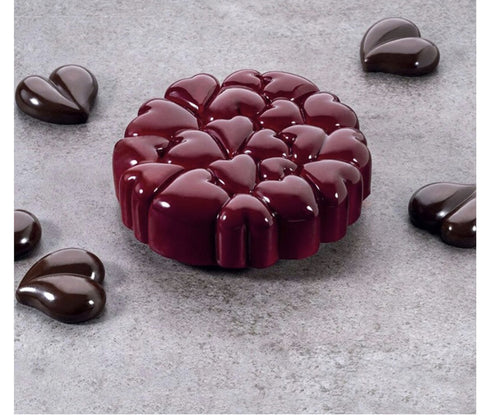 Molde entremet corazones 