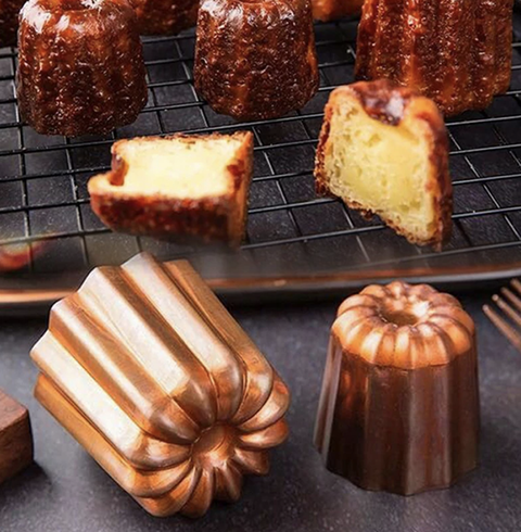 Molde canelé