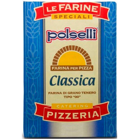 Harina Italiana Polselli 00 - Pizzeria Classica 5 Kg