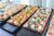 Molde Pizza Romana Hierro c/Diagonal - Teglia Lamiera in blu